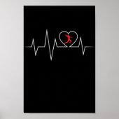 Poster ECG de handball (Devant)