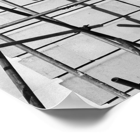 Poster Échafaudage (Coin)