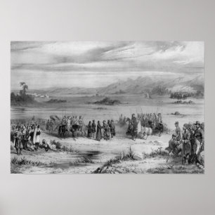 Poster Échange de prisonniers par l'évêque d'Alger