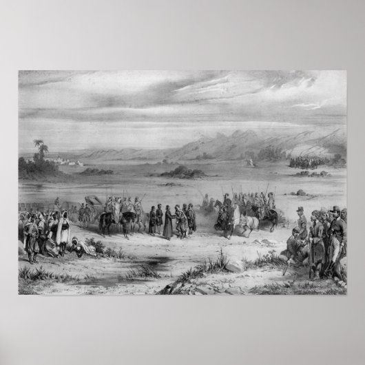 Poster Échange de prisonniers par l'évêque d'Alger (Devant)