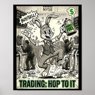 Poster Échange de saut contre une journée de marché bours