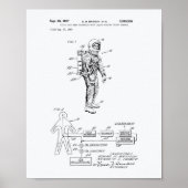 Poster Échangeur de chaleur de combinaison spatiale 1967  (Devant)