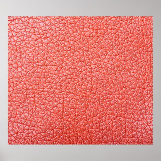 Poster Échantillon d'ameublement en cuir orange textureab (Devant)