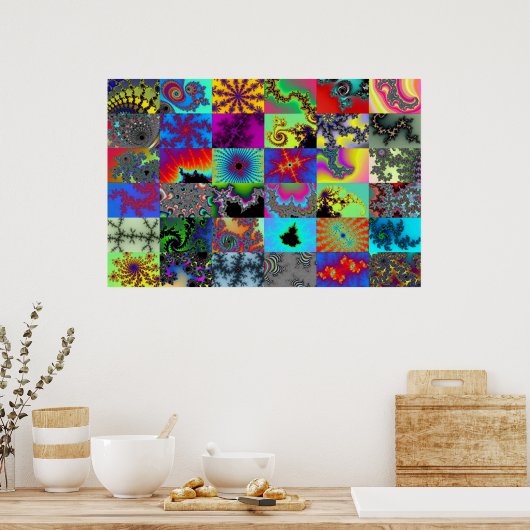 Poster Échantillon en aquarelle (Cuisine)