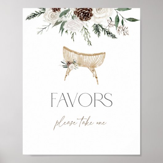 Poster Échantillons élégants de plantes persistantes en h (Devant)