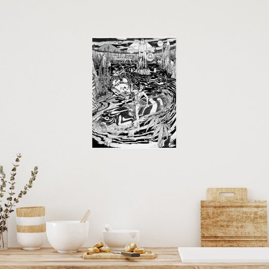 Poster Échapper (Cuisine)