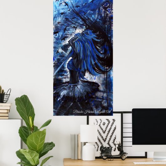 Poster Échapper à la folie (Bureau à domicile)