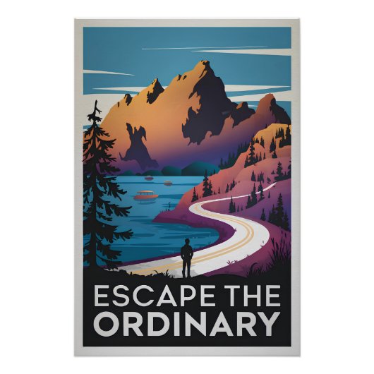 Poster Échapper à l'ordinaire (Devant)