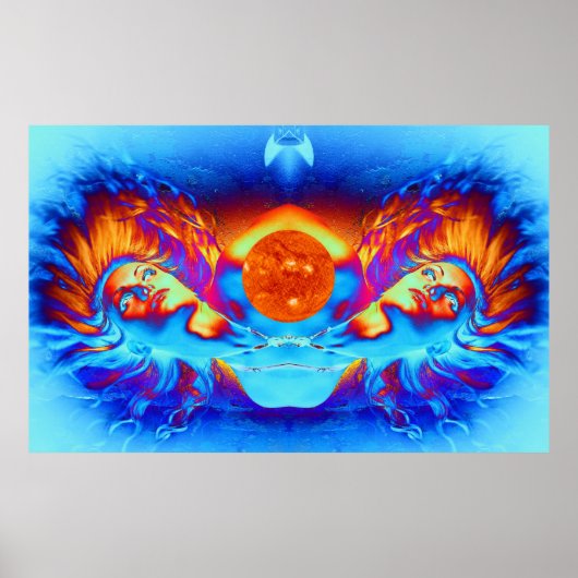 Poster Échapper au soleil (Devant)