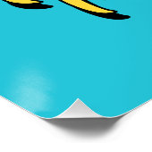 Poster Échapper au Surf squelette des Tropiques (Coin)