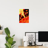 Poster Échapper aux proéminences. (Bureau à domicile)