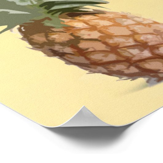 Poster "Échapper" - Pina Colada (Coin)