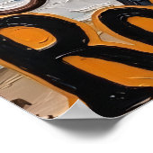 Poster Écharpe côtière : hymne de la vague du lion (Coin)