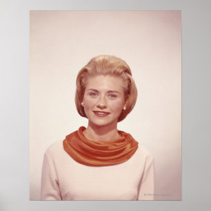 Poster Écharpe de port de femme