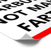 Poster Écharpe drôle d'écouteurs silencieux (Coin)