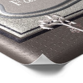 Poster Échec - Citation de Samuel Beckett - Art Print (Coin)