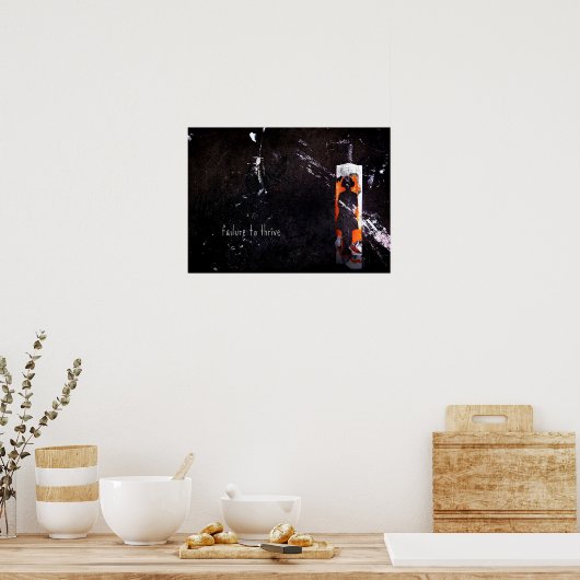 Poster échec de développement (Cuisine)