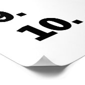 Poster Échec du gouvernement (Coin)