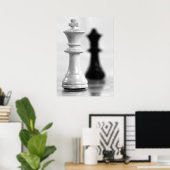 Poster Échecs (Bureau à domicile)