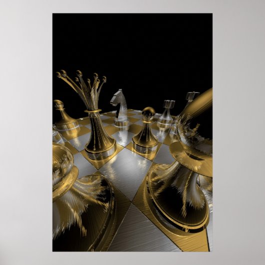 Poster Échecs (Devant)