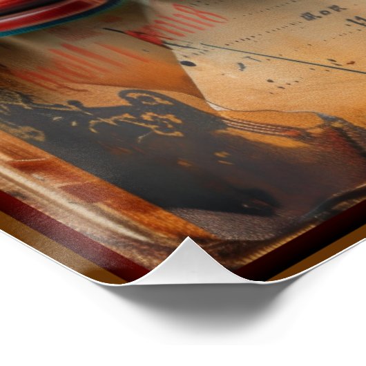 POSTER ÉCHECS (Coin)