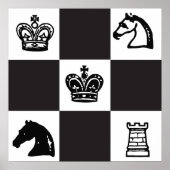 Poster Échecs (Devant)