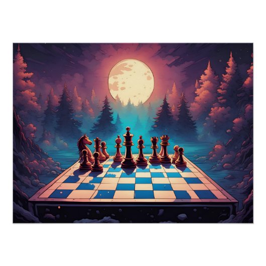 Poster Échecs 1026 (Devant)