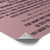 Poster Échecs, Club d'échecs Publicité (Coin)