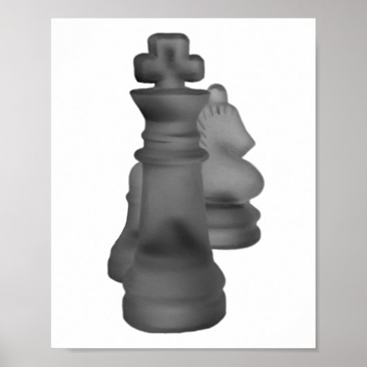 Poster Échecs d'affiche (Devant)