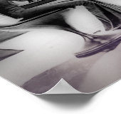 Poster Échecs intergalactiques : Alien contre fille (Coin)