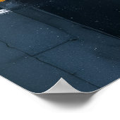 Poster Échecs parapluie (Coin)