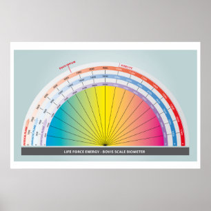 Poster Échelle Bovis pour mesurer l'énergie de la force d