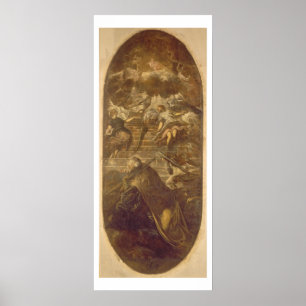 Poster Échelle de Jacob (huile sur toile)