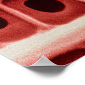 Poster Echelle de papillon - échelle d'aile (Coin)