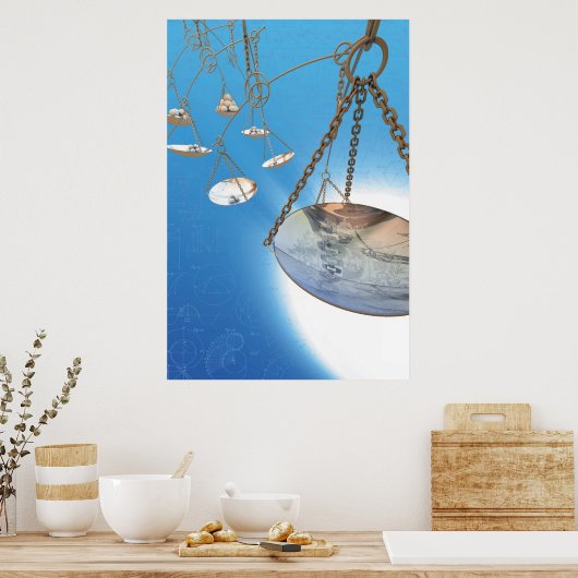 POSTER ÉCHELLES (Cuisine)