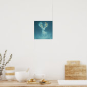 Poster Écho du cerf silencieux (Cuisine)