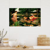 Poster Echo et Narcisse (1903) ~ Beaux-Arts (Cuisine)