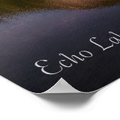Poster Echo Lake New Hampshire Imprimer (Coin)