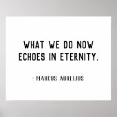 Poster Echoes in Eternity Quote   (Devant)