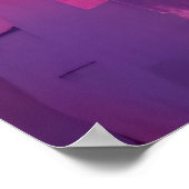 Poster Echoes of Magenta (Coin)