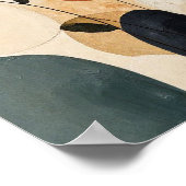 Poster Echoes of the Earth: A Botanical Study in Textured (Coin)