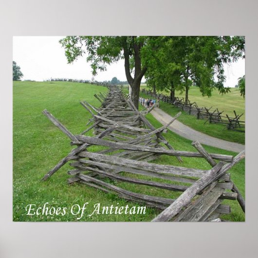 Poster Échos D'Antietam (Devant)