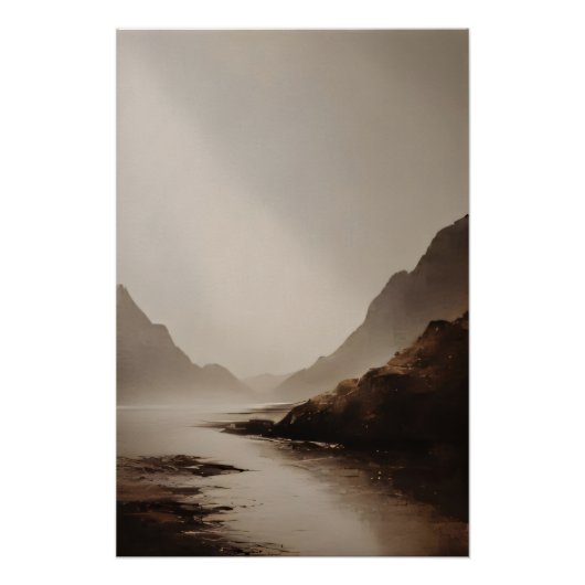 Poster Échos de brouillard (Devant)