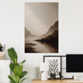 Poster Échos de Brume (Bureau à domicile)