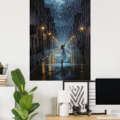 Poster Échos de joie (Bureau à domicile)