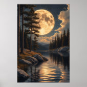 Poster Échos de la Lune Dorée (Devant)