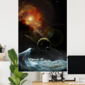 Poster Échos de la vie (Bureau à domicile)