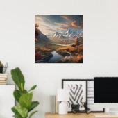Poster Échos d'Éternité (Bureau à domicile)