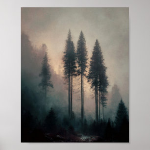 Poster Échos du bosquet silencieux : Hauts gardiens voilé