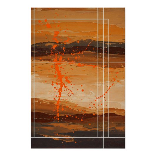 Poster Echos du désert (Devant)